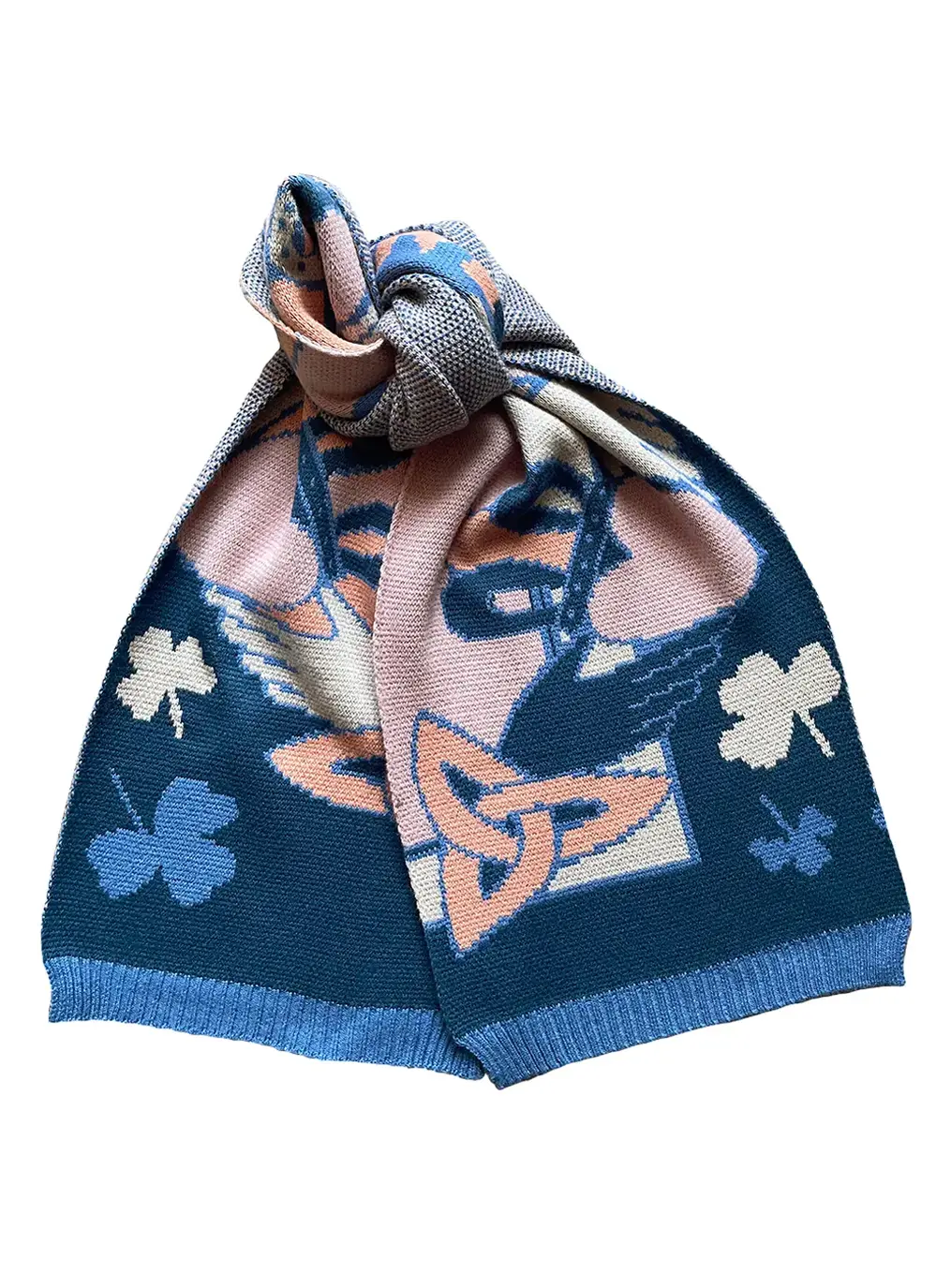 Claddagh Knit Scarf 